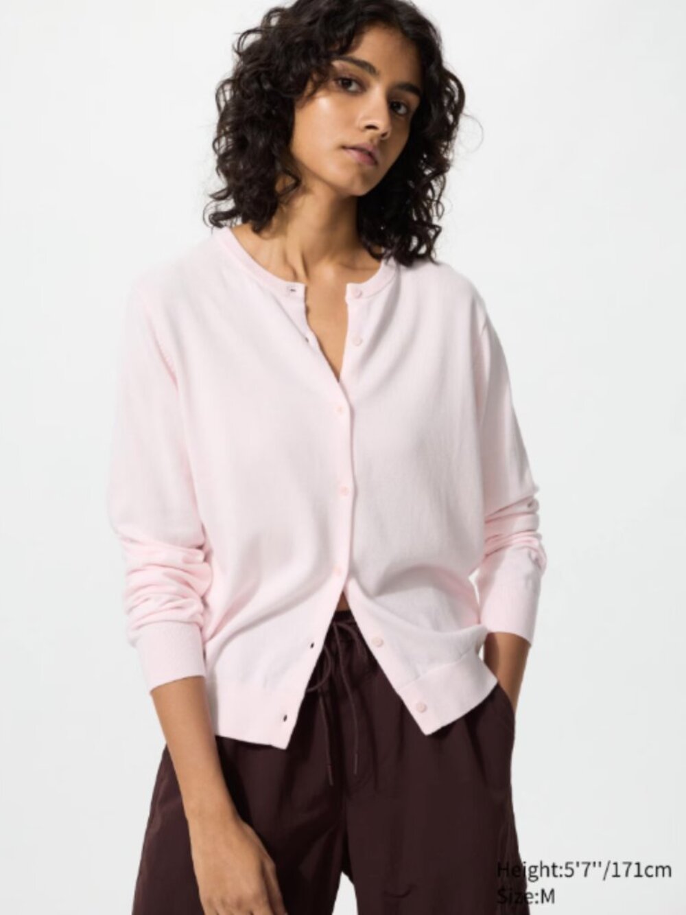 NWOT Uniqlo UV Protection Cardigan in Pink
